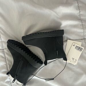 H&M Black Winter Ankle Boots